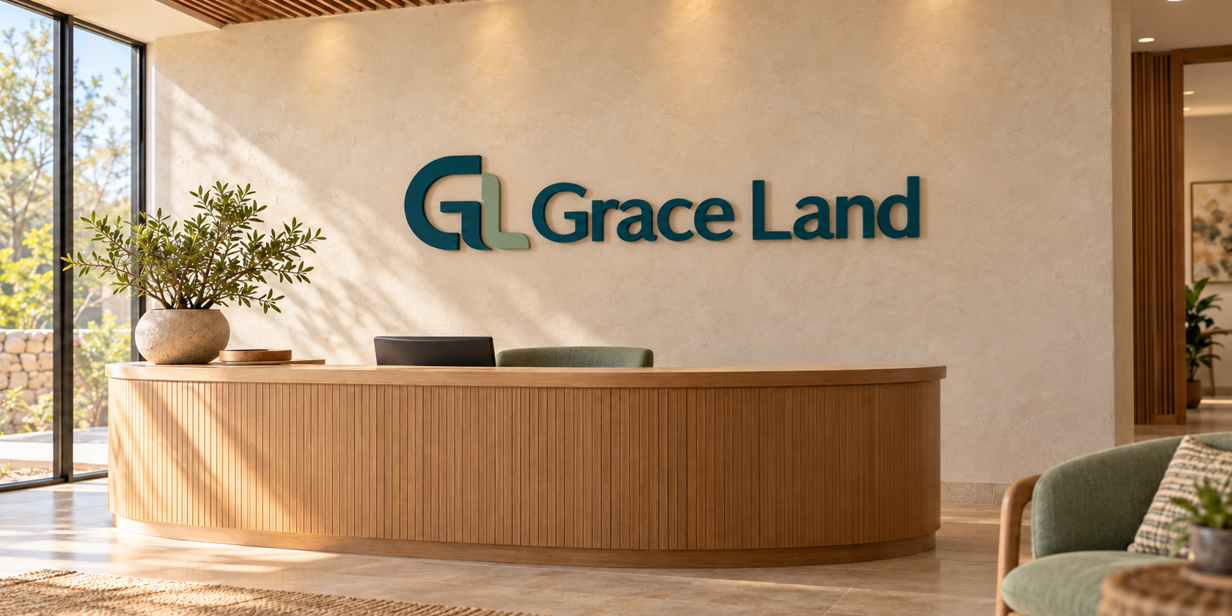 Grace Land reception design